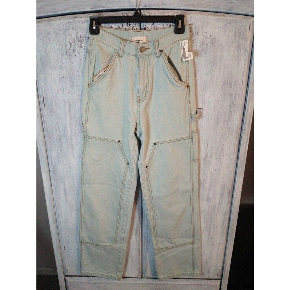 BDG high rise carpenter cargo bluish green size 25 jeans Grunge Skater